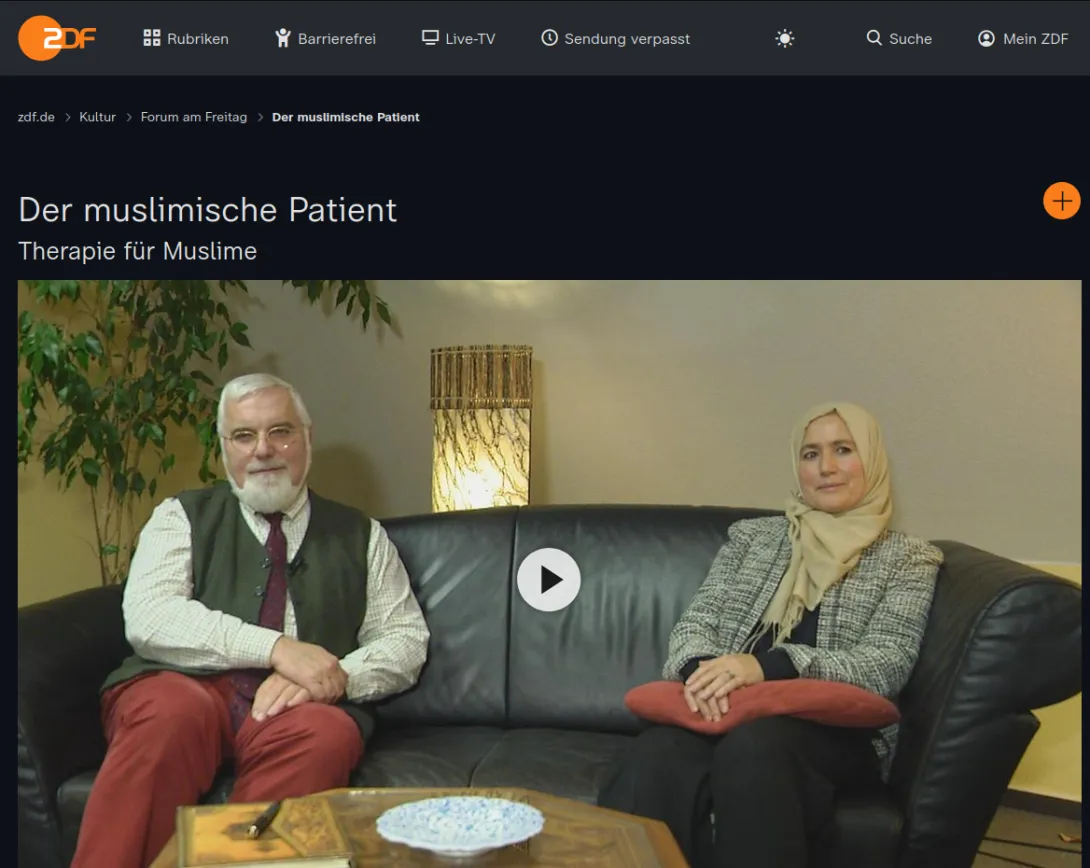 Screenshot vom Video:  Der muslimische Patient Therapie für Muslime